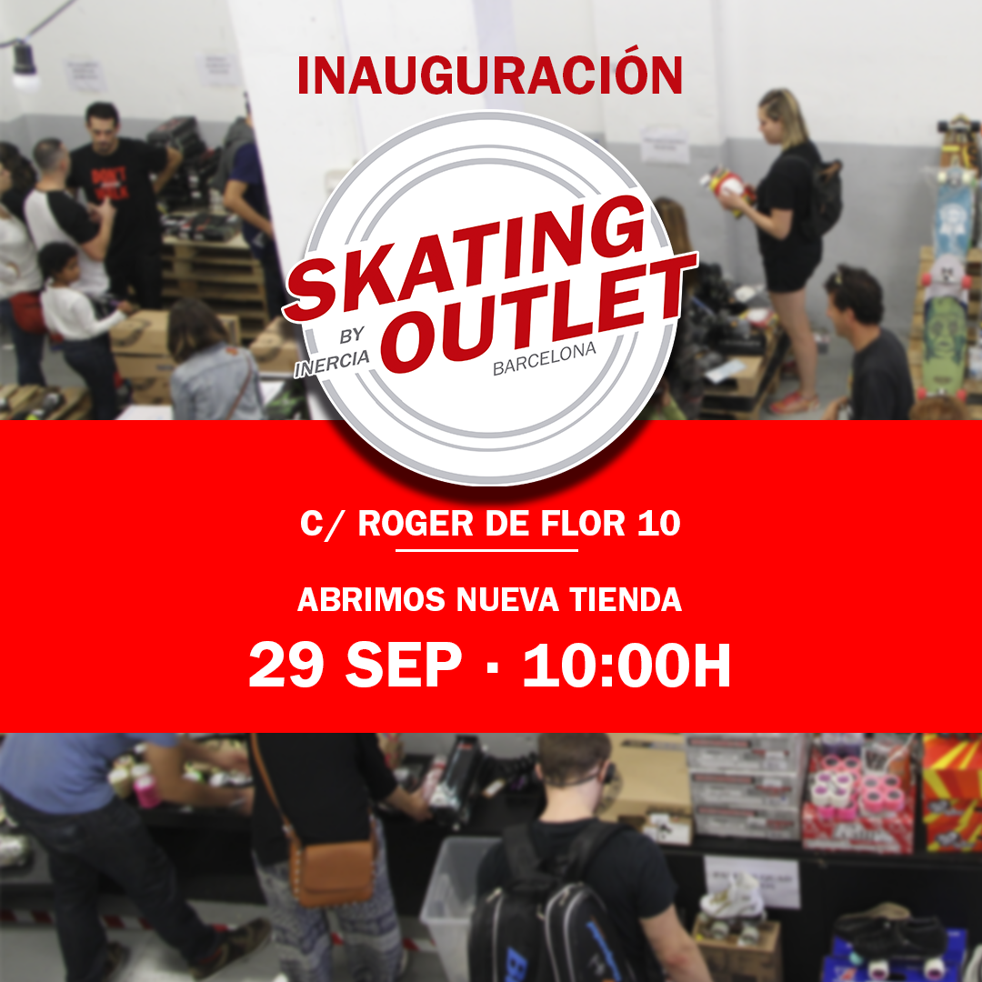 La mejor tienda de patines, skate, patinetes, rollers y longboard de Barcelona ya está aquí!