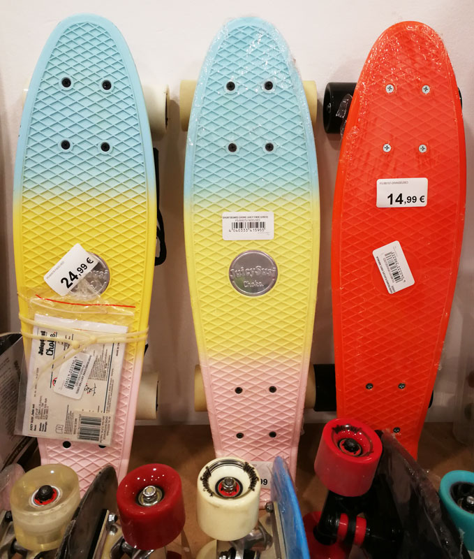 Comprar de outlet longboard, skate y surfskate barato ya es posible en Barcelona